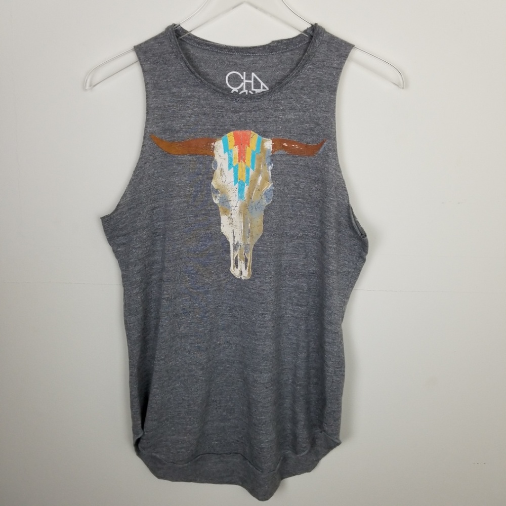 Chaser Bull Head Muscle Tee